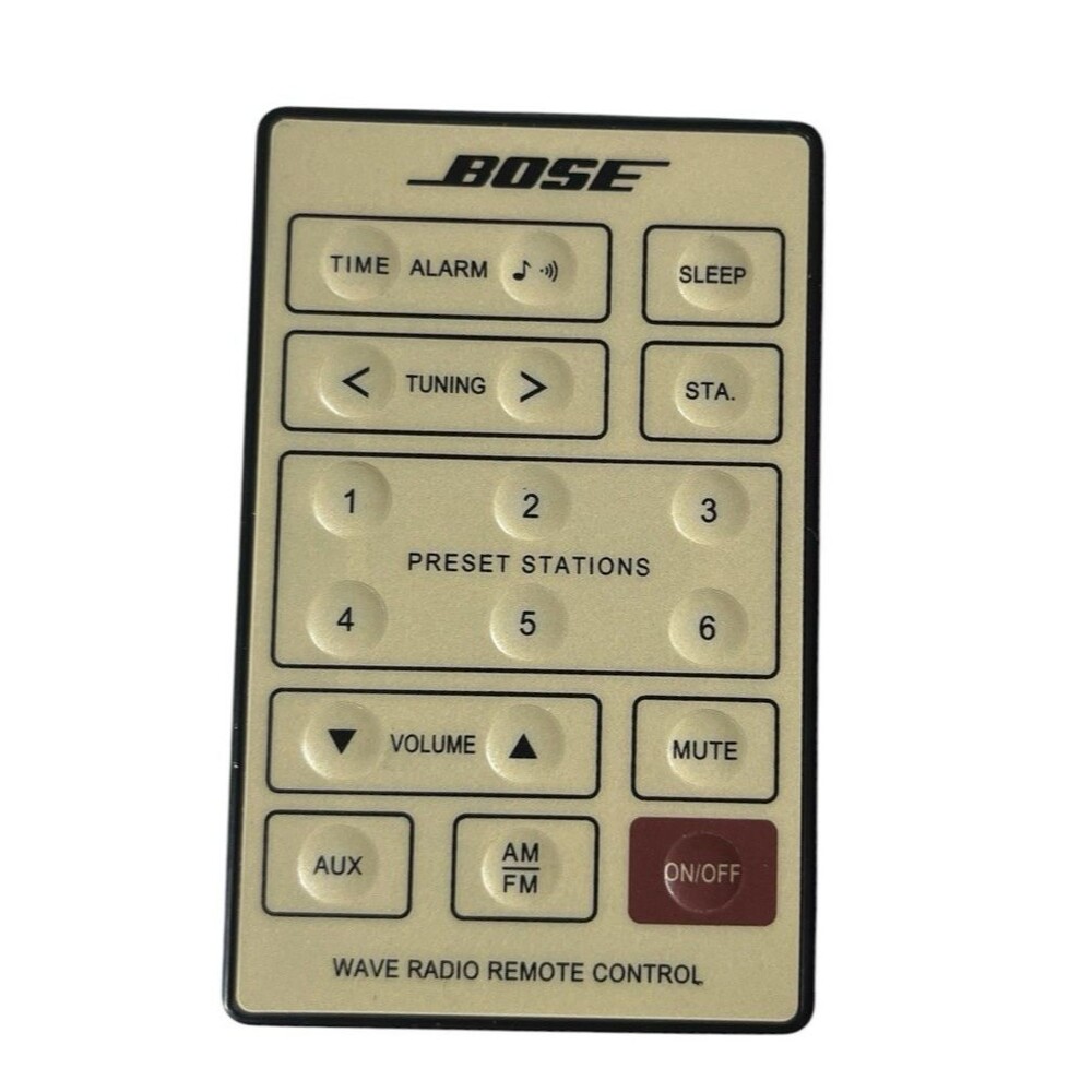 Genuine Bose Wave Radio AWR1-1W AWR1-1G AWR131 AWR113 Remote Control